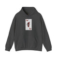 Hoodie — Romantic Red Rose & Butterflies Graphic Hoodie