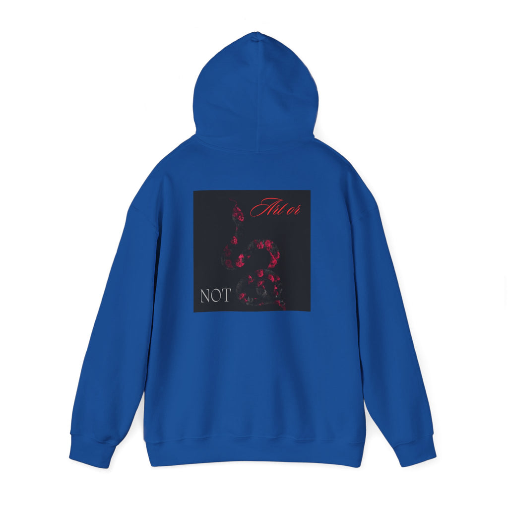 Hoodie — Gothic Red Roses 'Not Mine' Graphic Pullover