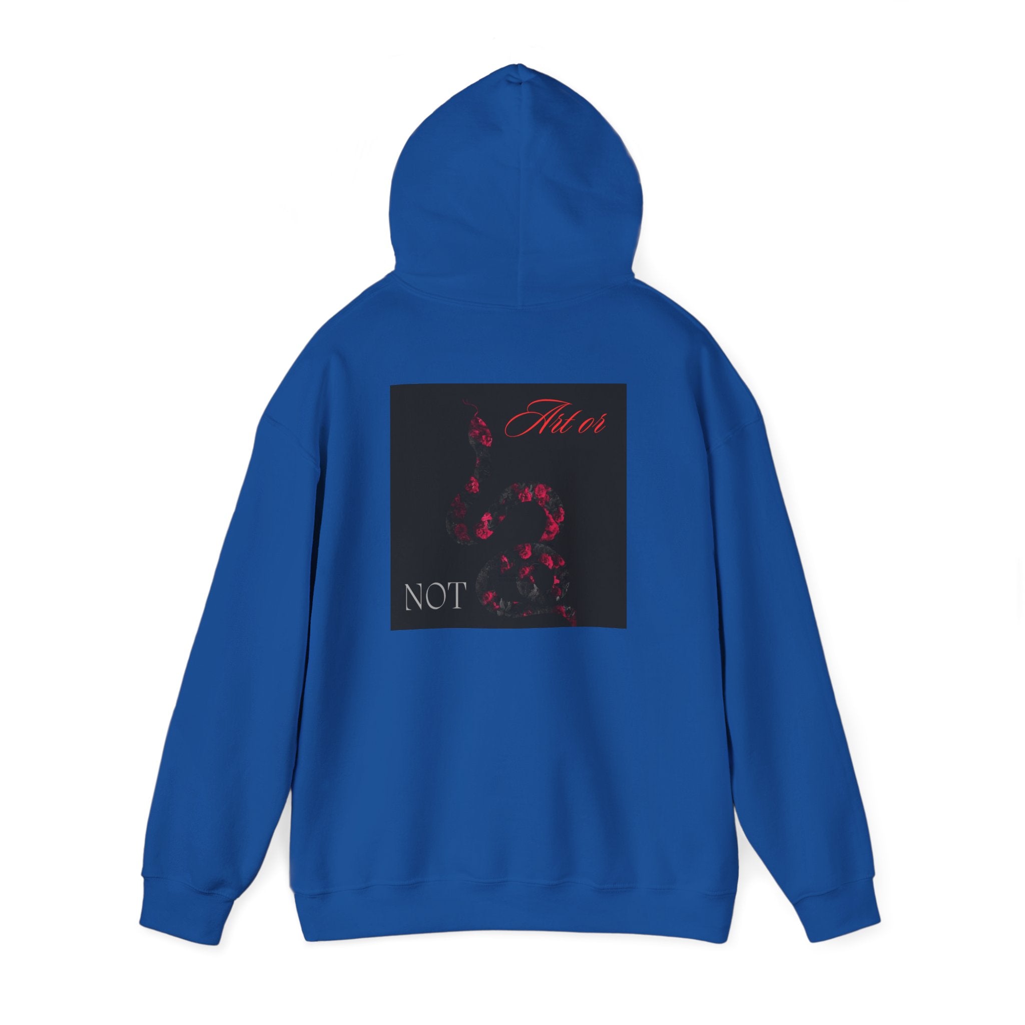 Hoodie — Gothic Red Roses 'Not Mine' Graphic Pullover