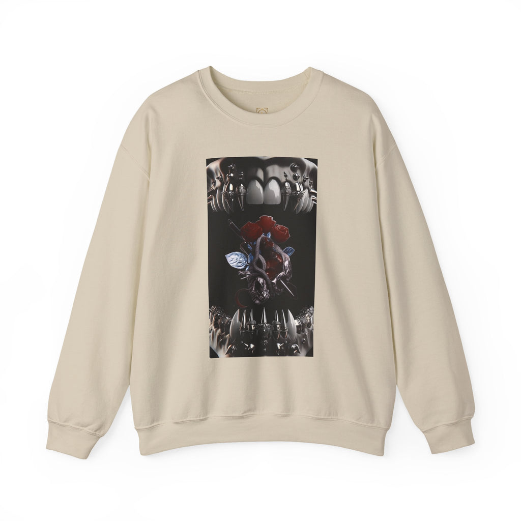 Gothic Rose Crewneck Sweatshirt