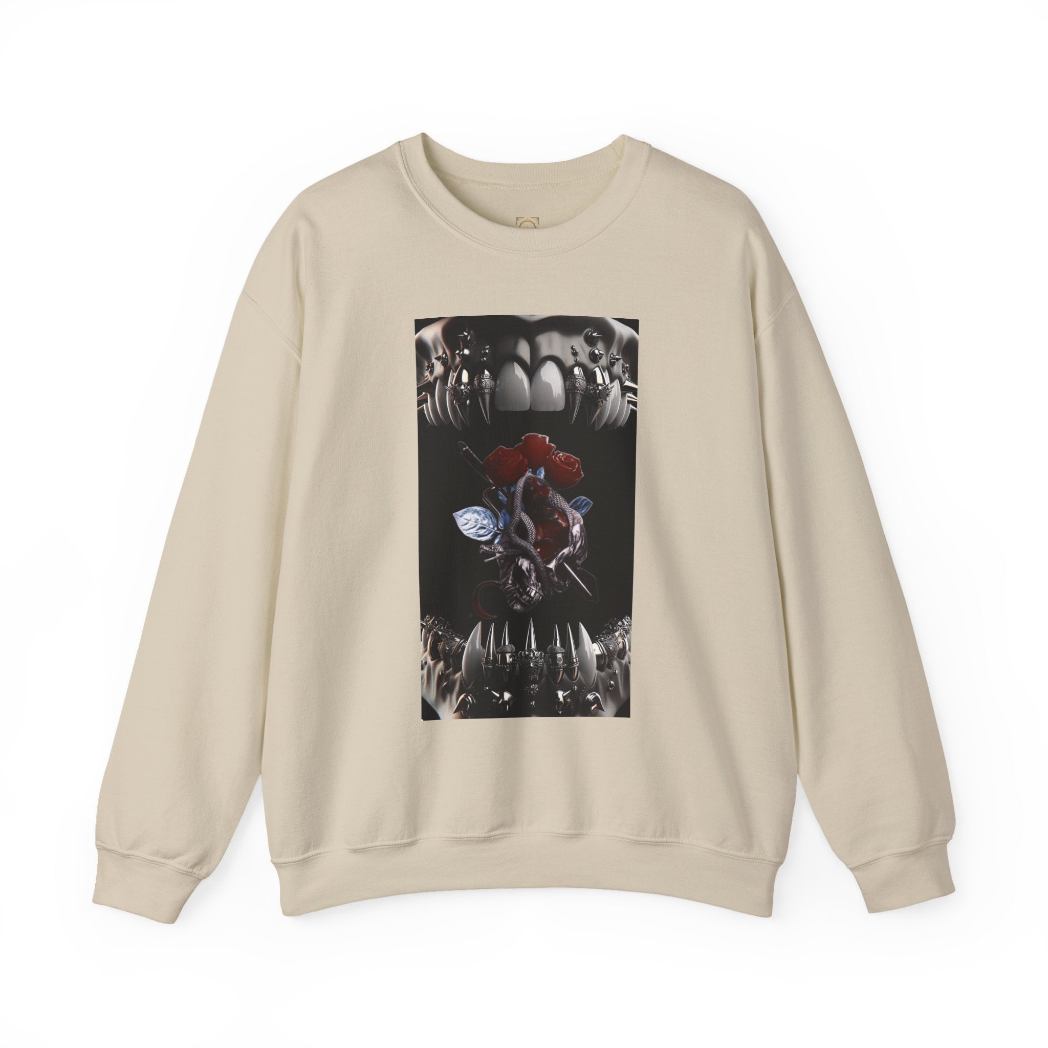 Gothic Rose Crewneck Sweatshirt