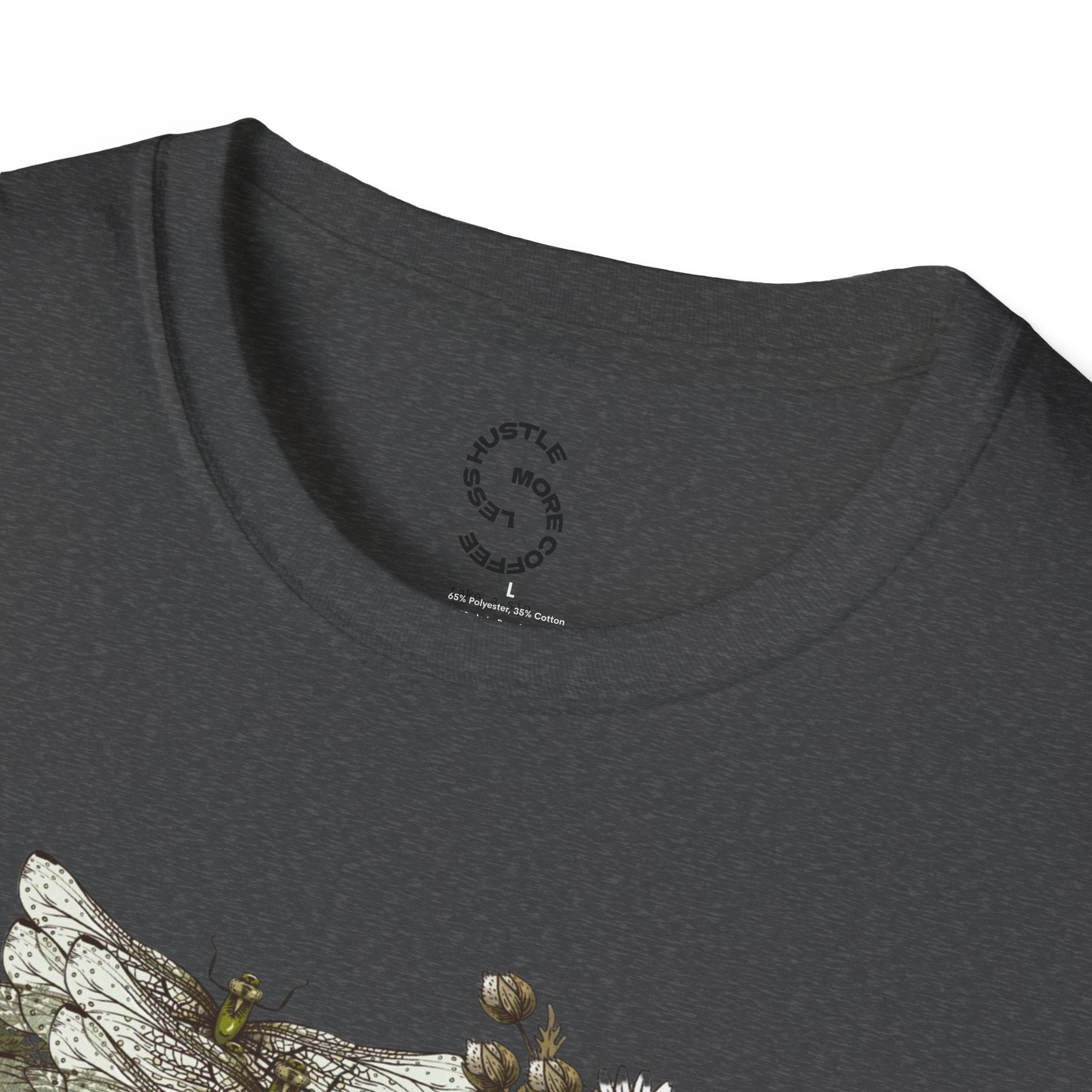 Skull & Daisies Graphic T-Shirt — Botanical Skull Floral Tee
