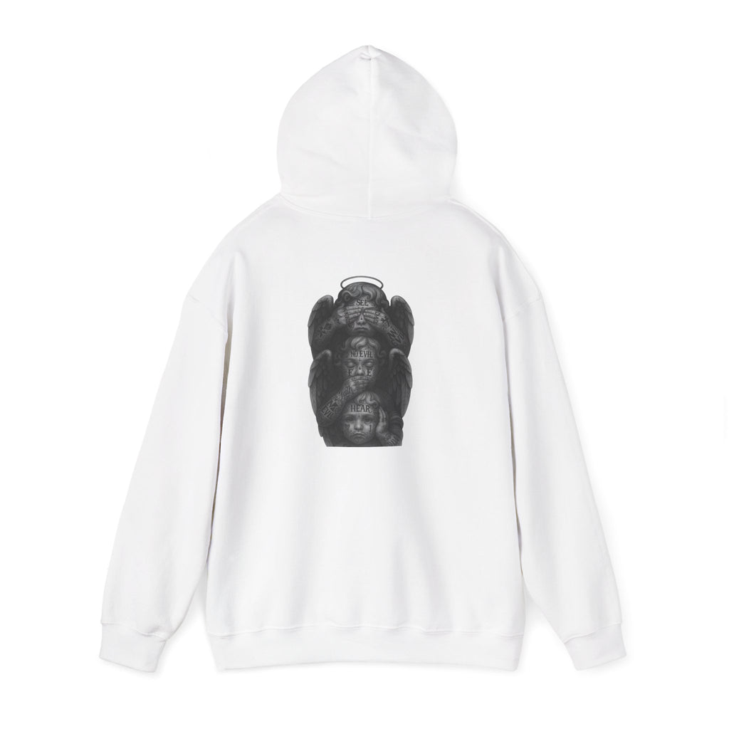 Statue Headstack Hoodie — Gothic Sculpture Art Pullover