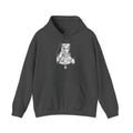 Praying Nun Graphic Hoodie – Gothic Religious Illustration Sweatshirt