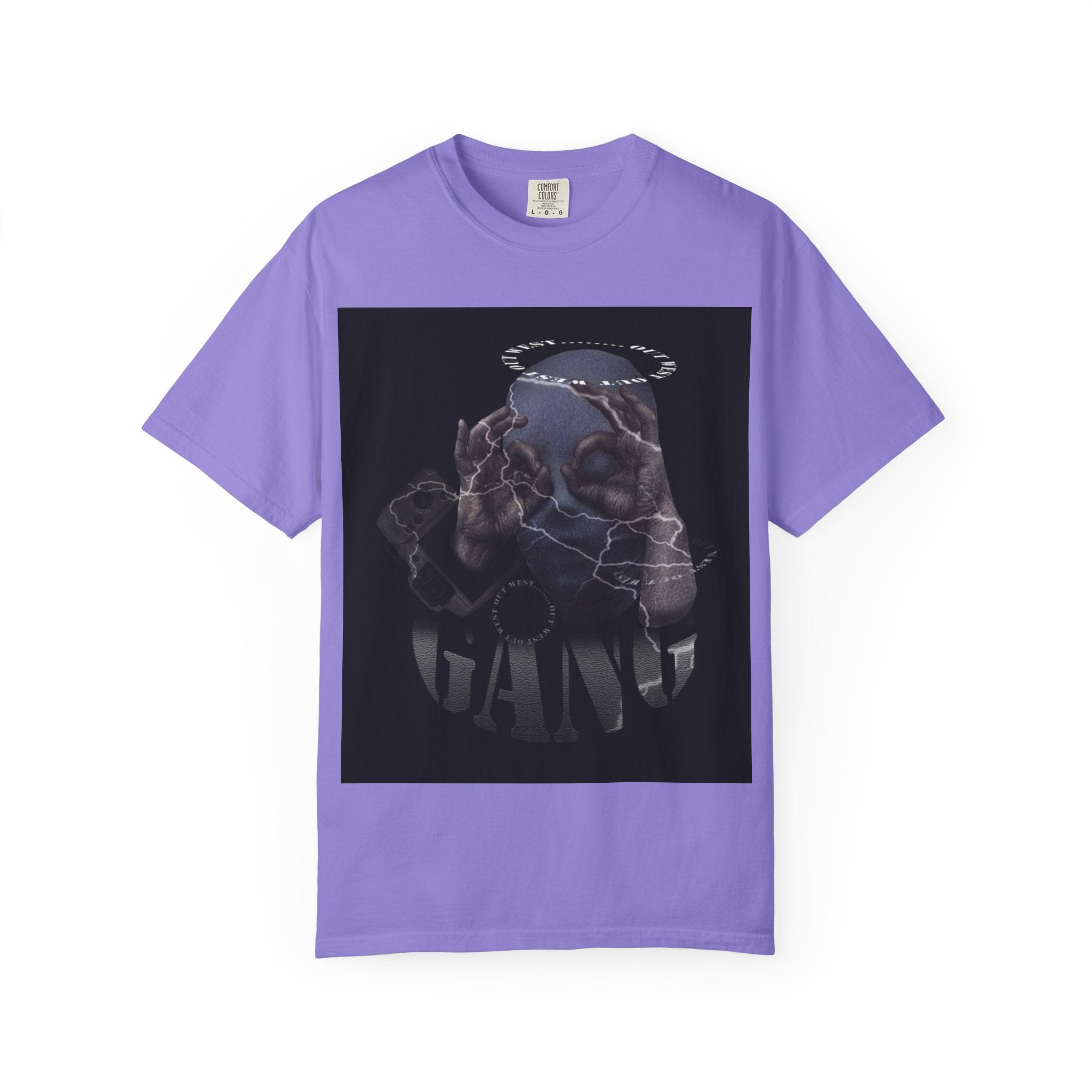 Skull Halo Graphic T-Shirt — Legaciess Streetwear Tee