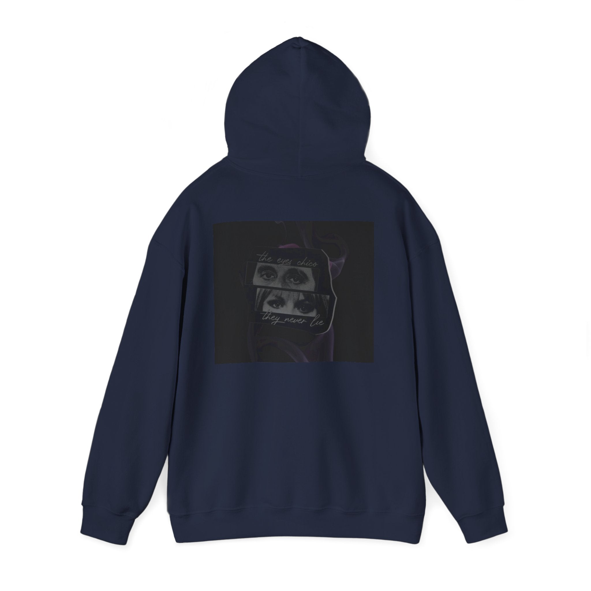 Surreal Triple-Eyes Hoodie — Dark Artistic Graphic Sweatshirt
