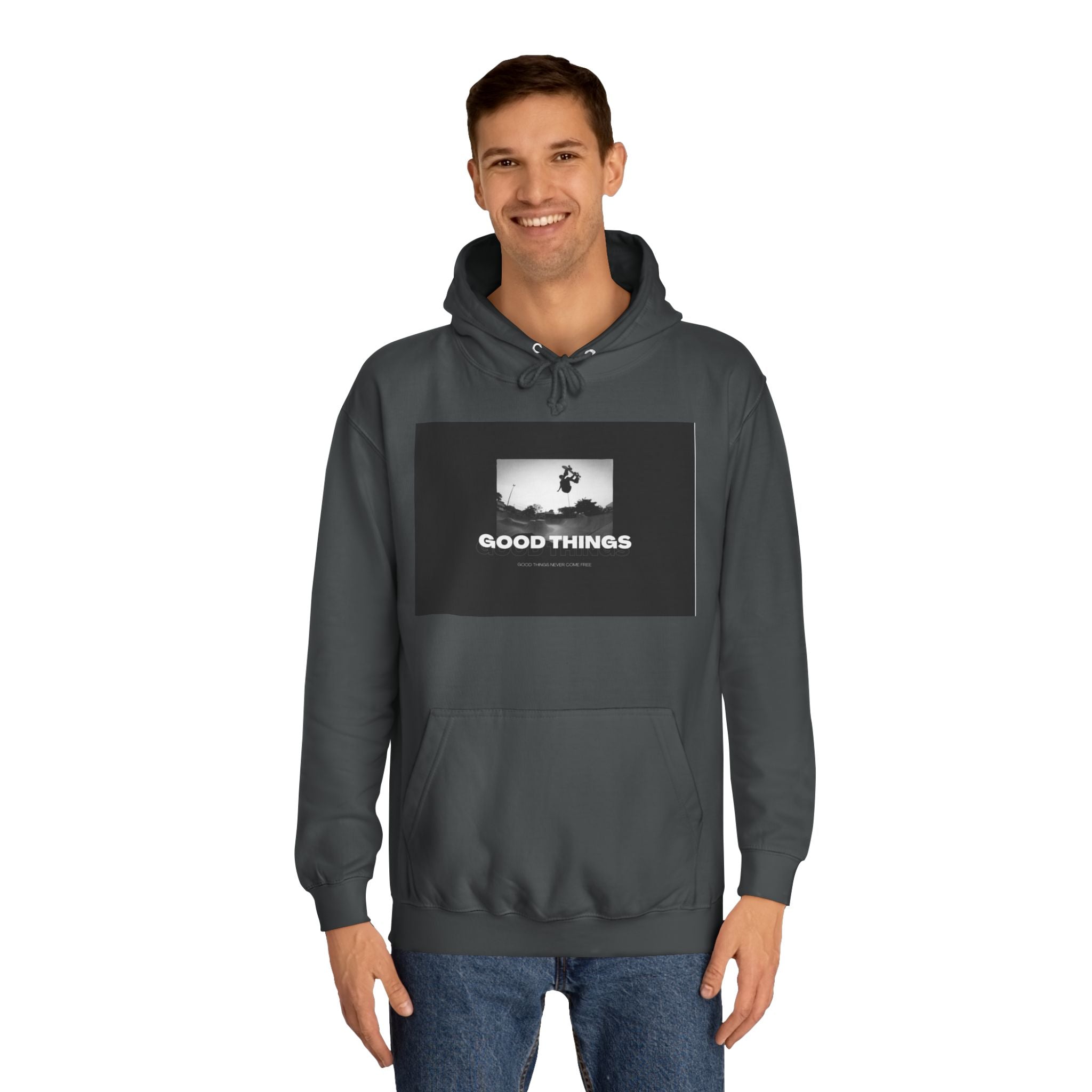 Hoodie — 'GOOD THINGS' Skate Photo Graphic Pullover