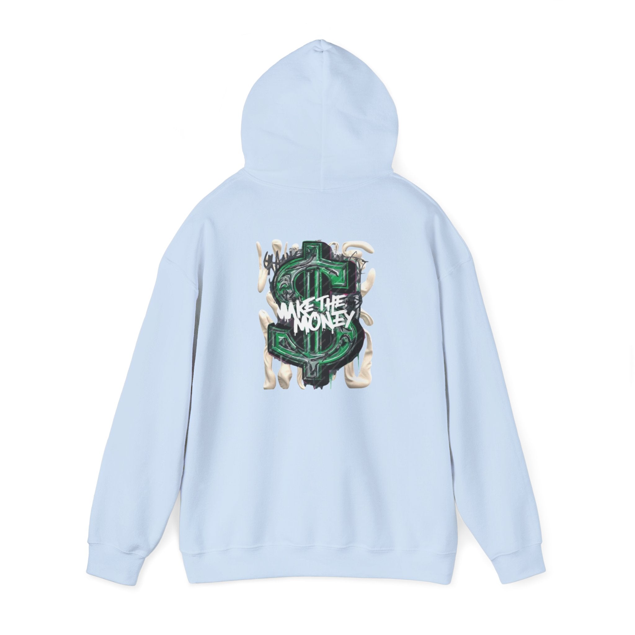 Make The Money Hoodie — Green Dollar Sign Graphic Pullover