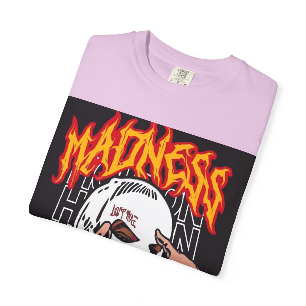 Madness Skull Graphic T-Shirt — Savage World Streetwear Tee