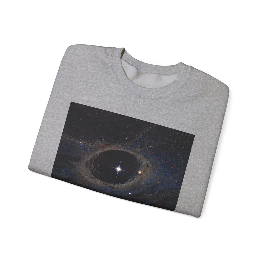 Cosmic Eclipse Crewneck Sweatshirt — 'Legaciess' Logo Back