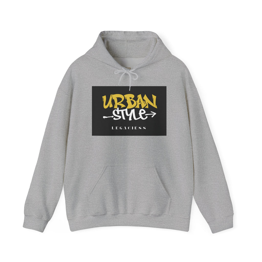 Urban Style Hoodie — 'URBAN STYLE' Graffiti Logo Streetwear Pullover