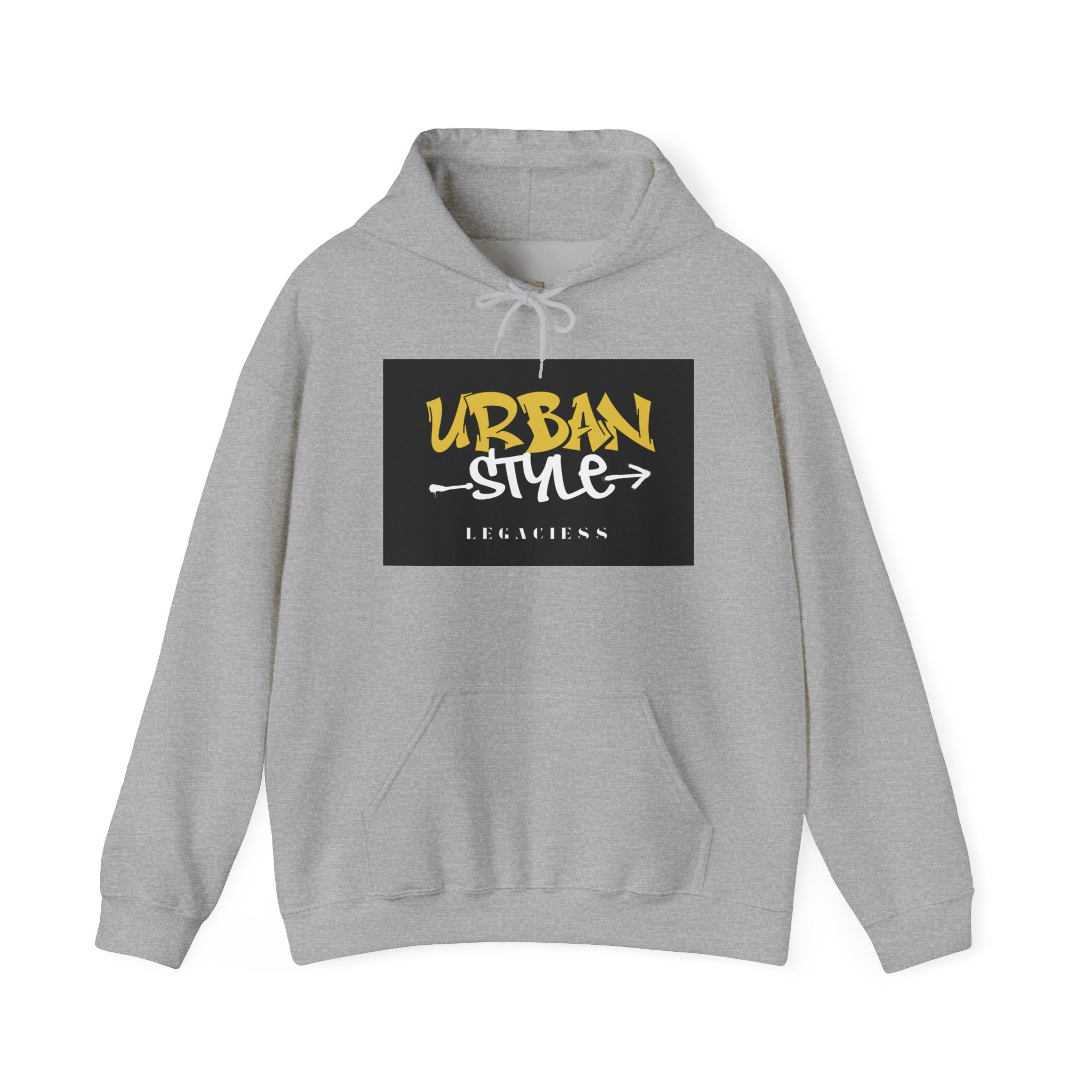 Urban Style Hoodie — 'URBAN STYLE' Graffiti Logo Streetwear Pullover