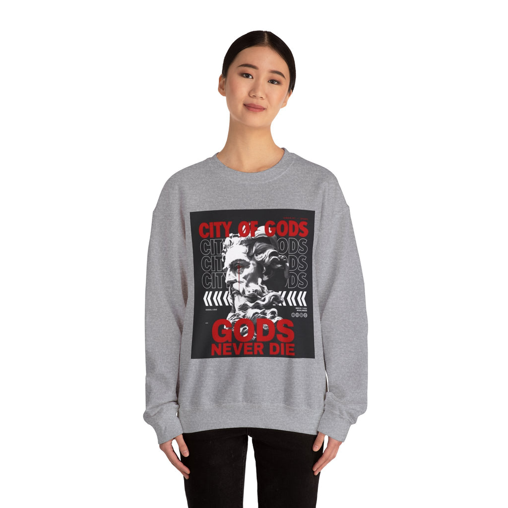 City of Gods "Gods Never Die" Crewneck Sweatshirt