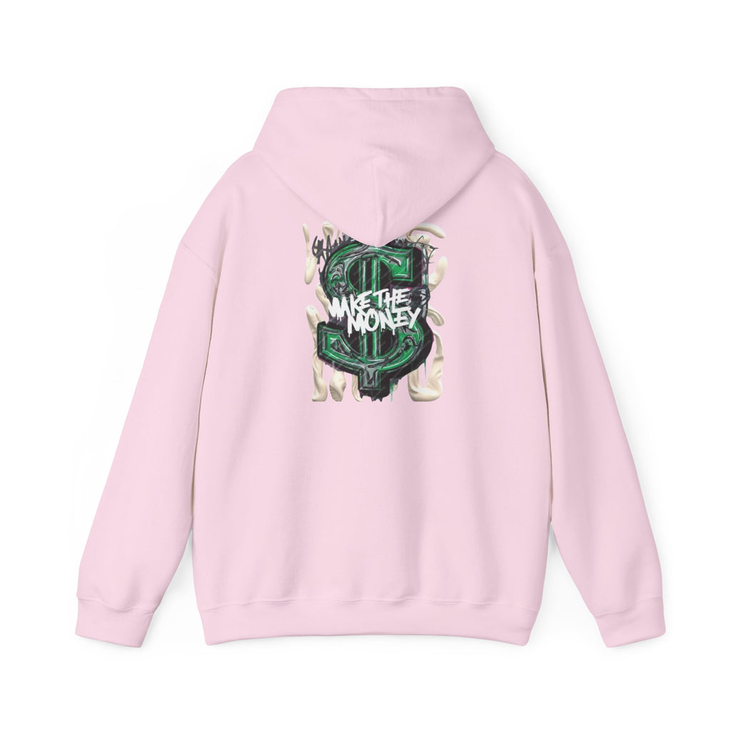 Make The Money Hoodie — Green Dollar Sign Graphic Pullover