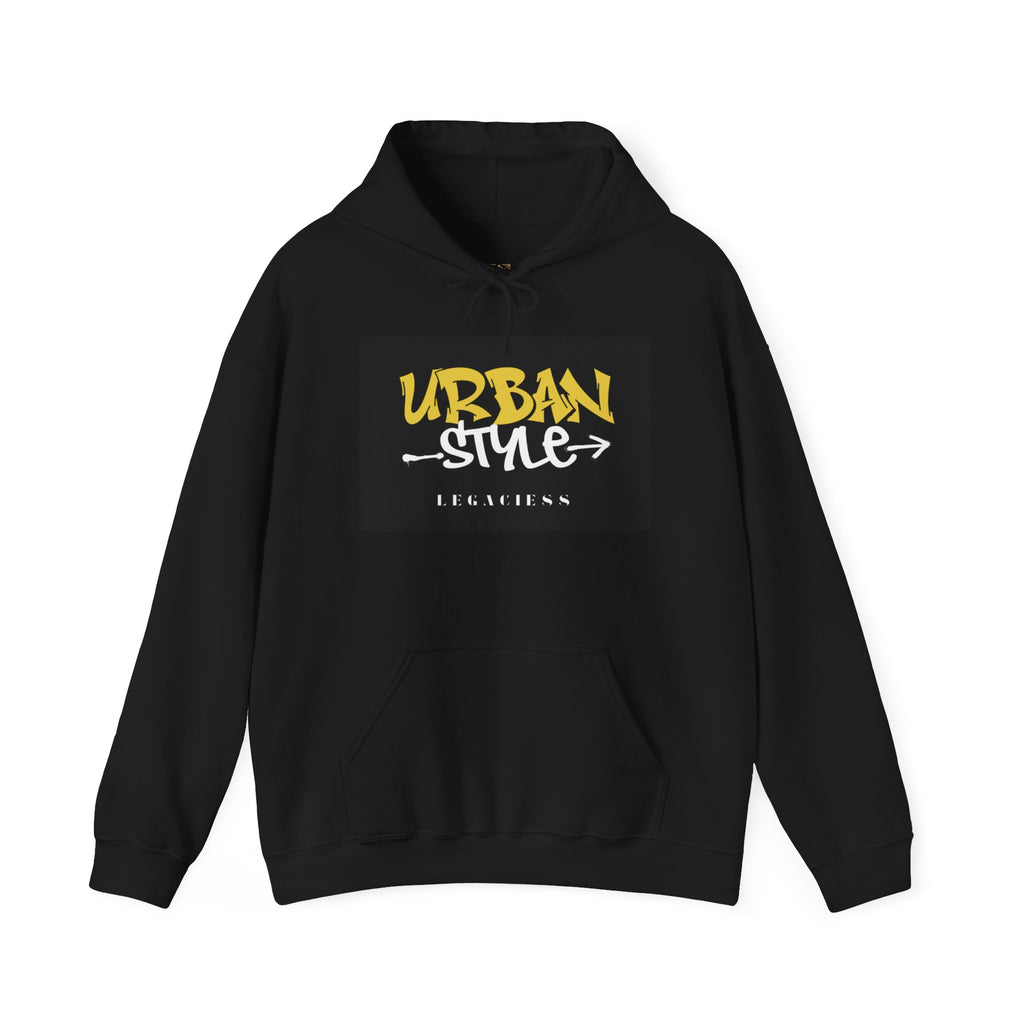 Urban Style Hoodie — 'URBAN STYLE' Graffiti Logo Streetwear Pullover