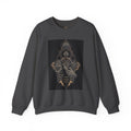 Crewneck Sweatshirt — Occult Skeleton Eye Graphic