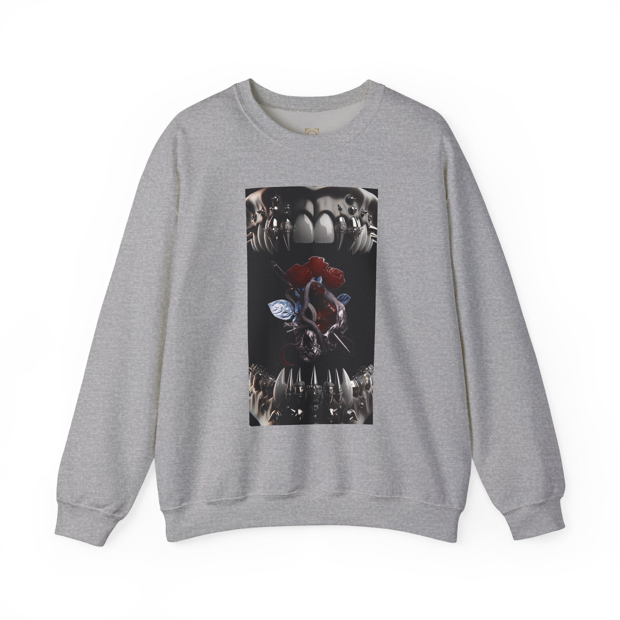 Gothic Rose Crewneck Sweatshirt