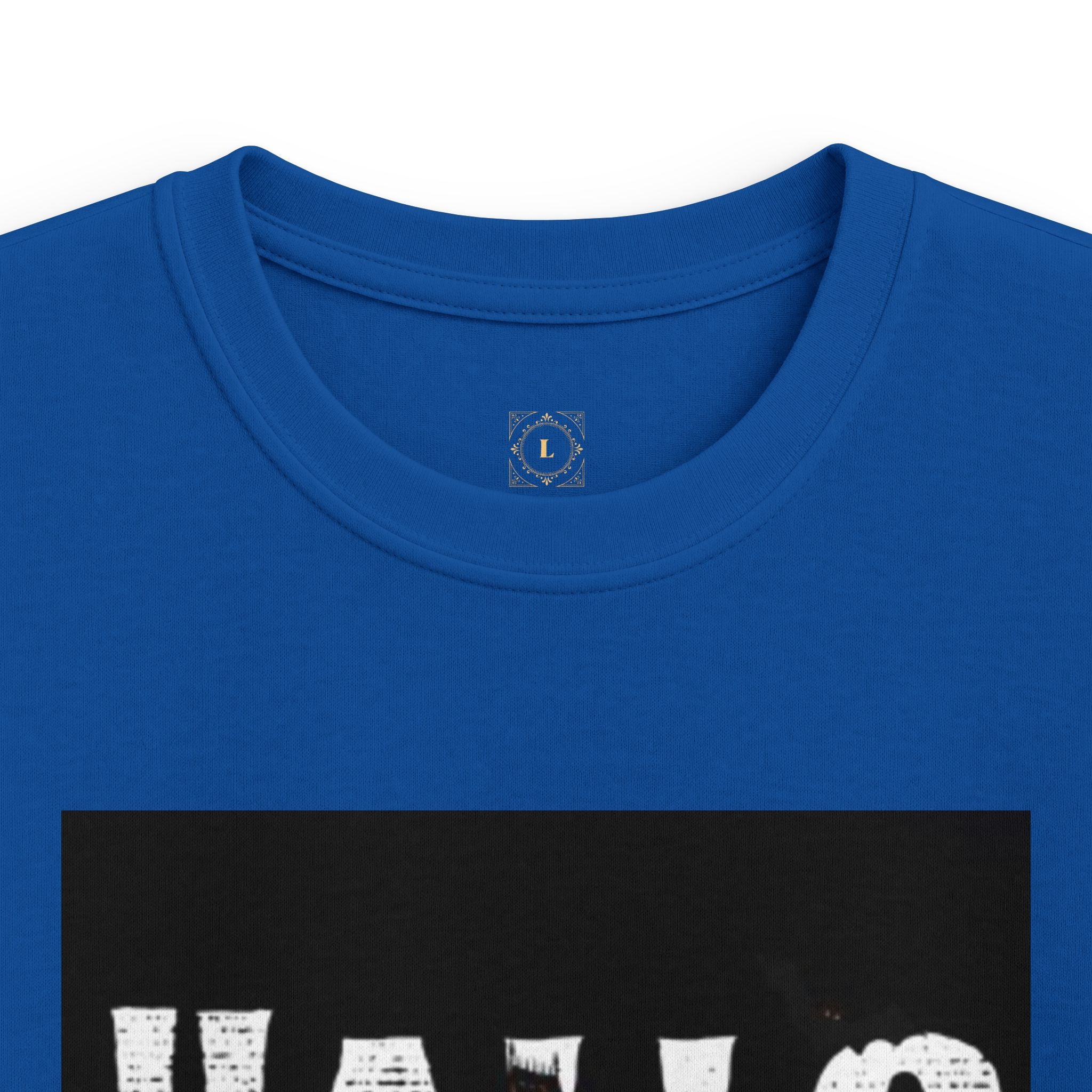 Halloween Haunted House Kids Tee — "Happy Halloween" Graphic T‑Shirt for Kids