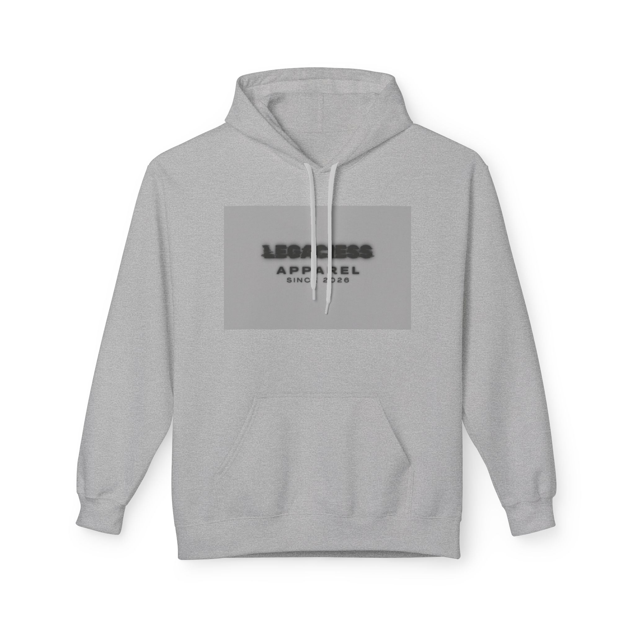Hoodie — 'Legacies Apparel Since 2028' Minimal Logo Pullover