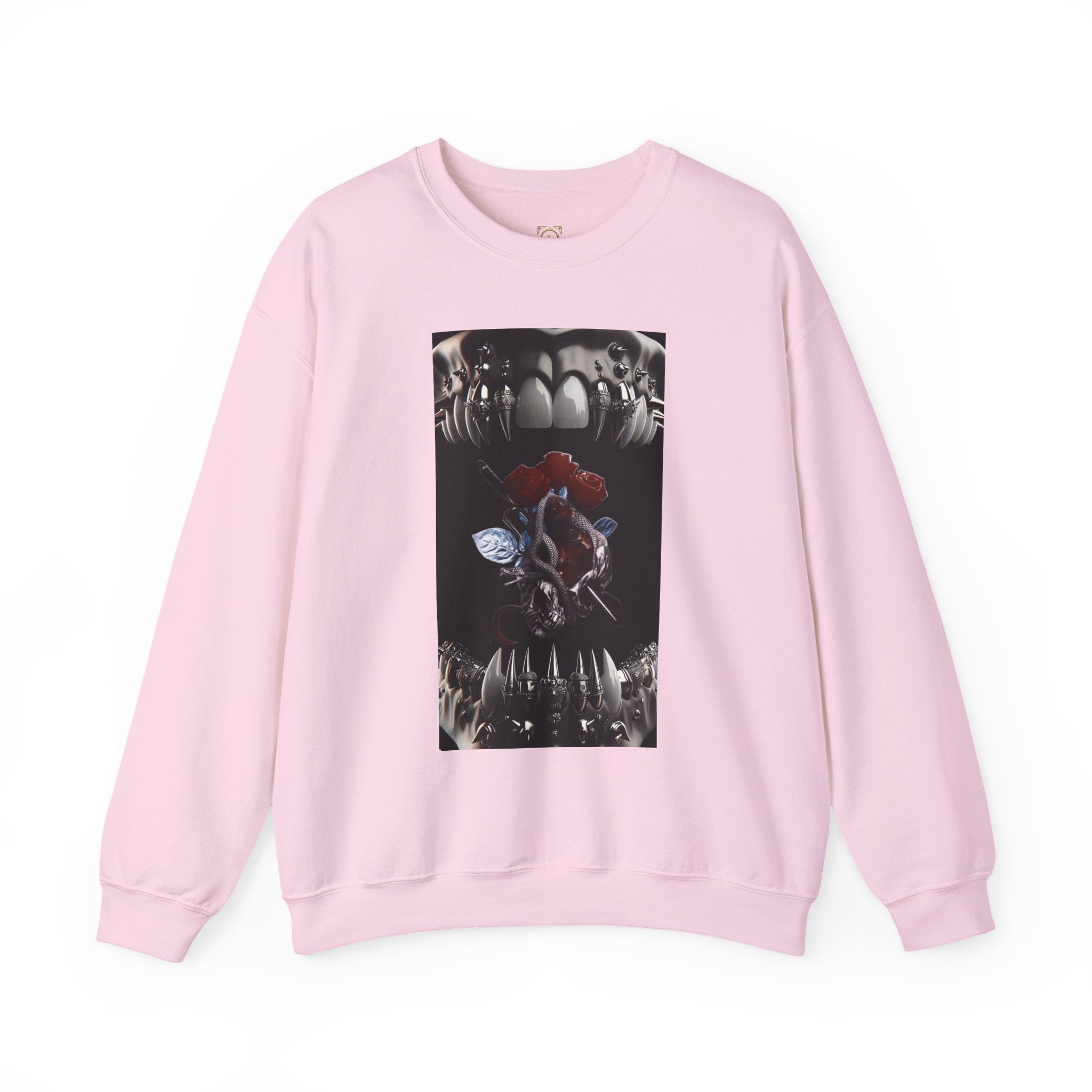 Gothic Rose Crewneck Sweatshirt