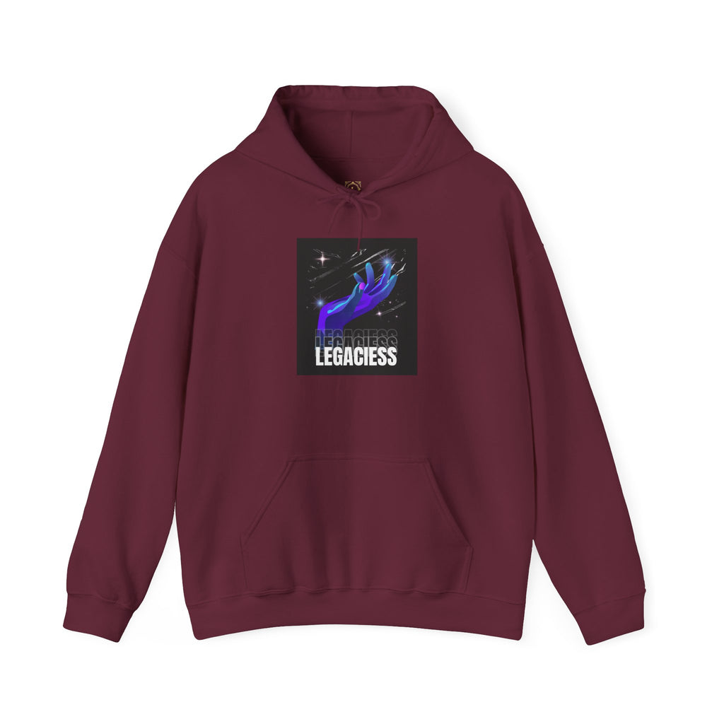 Legaciess Hoodie — Galactic Hand Graphic Hooded Sweatshirt