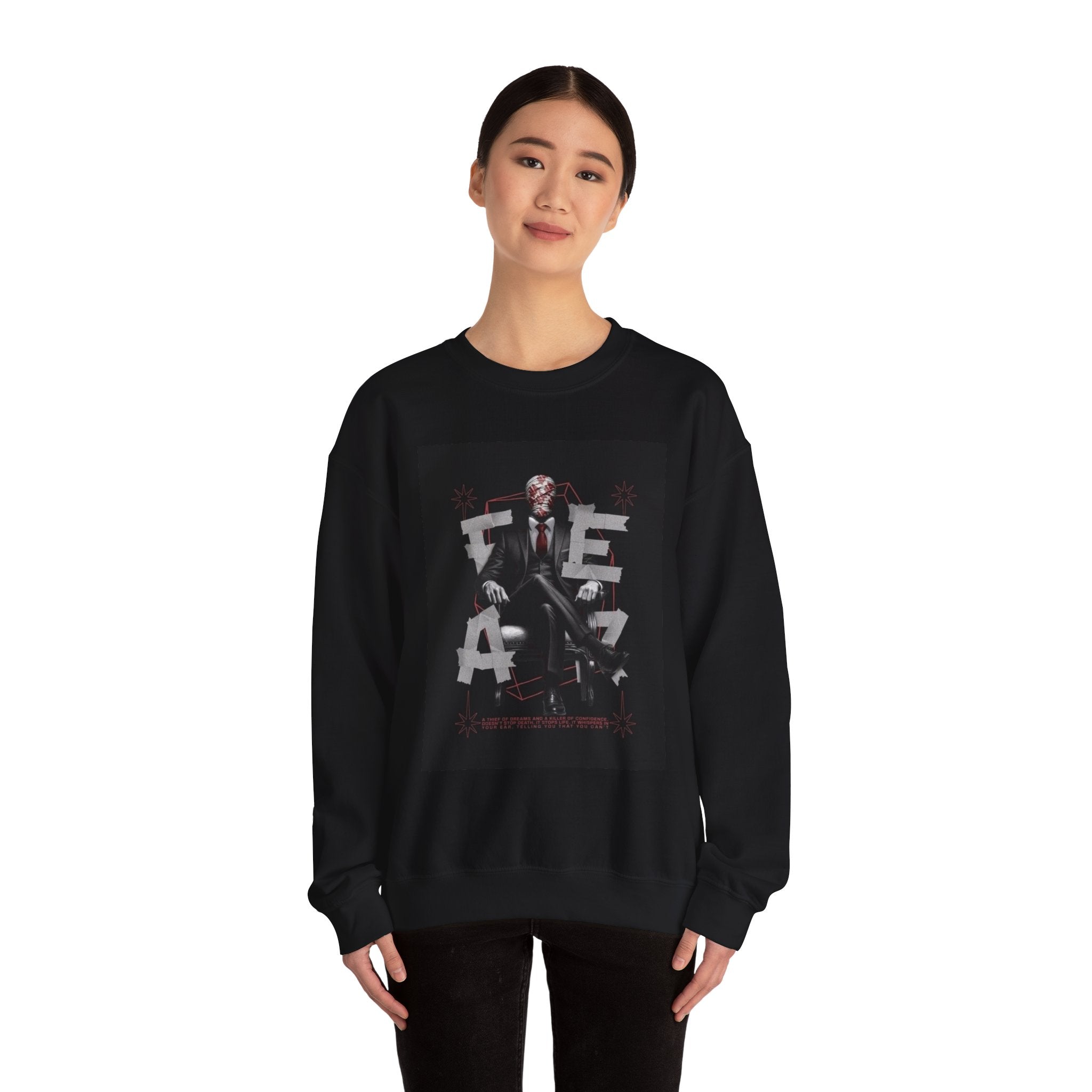 Crewneck Sweatshirt — Bold 'Legacy' Graphic Crewneck with 'WE ARE' Design