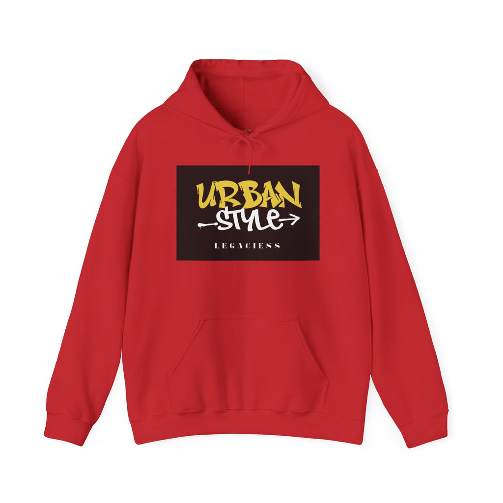 Urban Style Hoodie — 'URBAN STYLE' Graffiti Logo Streetwear Pullover