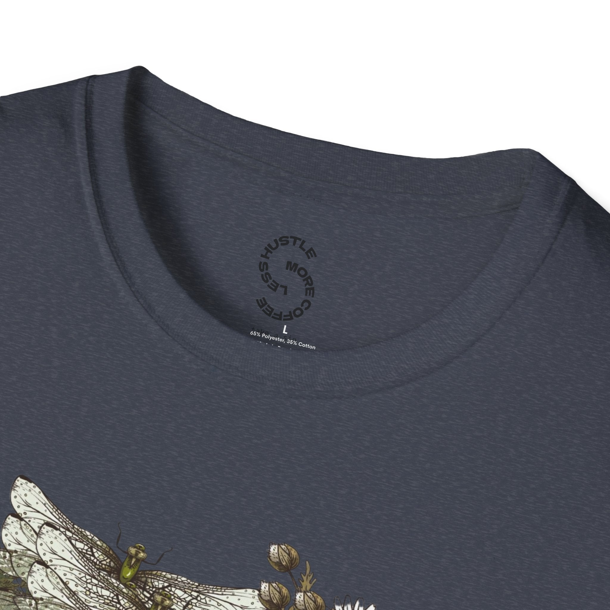 Skull & Daisies Graphic T-Shirt — Botanical Skull Floral Tee