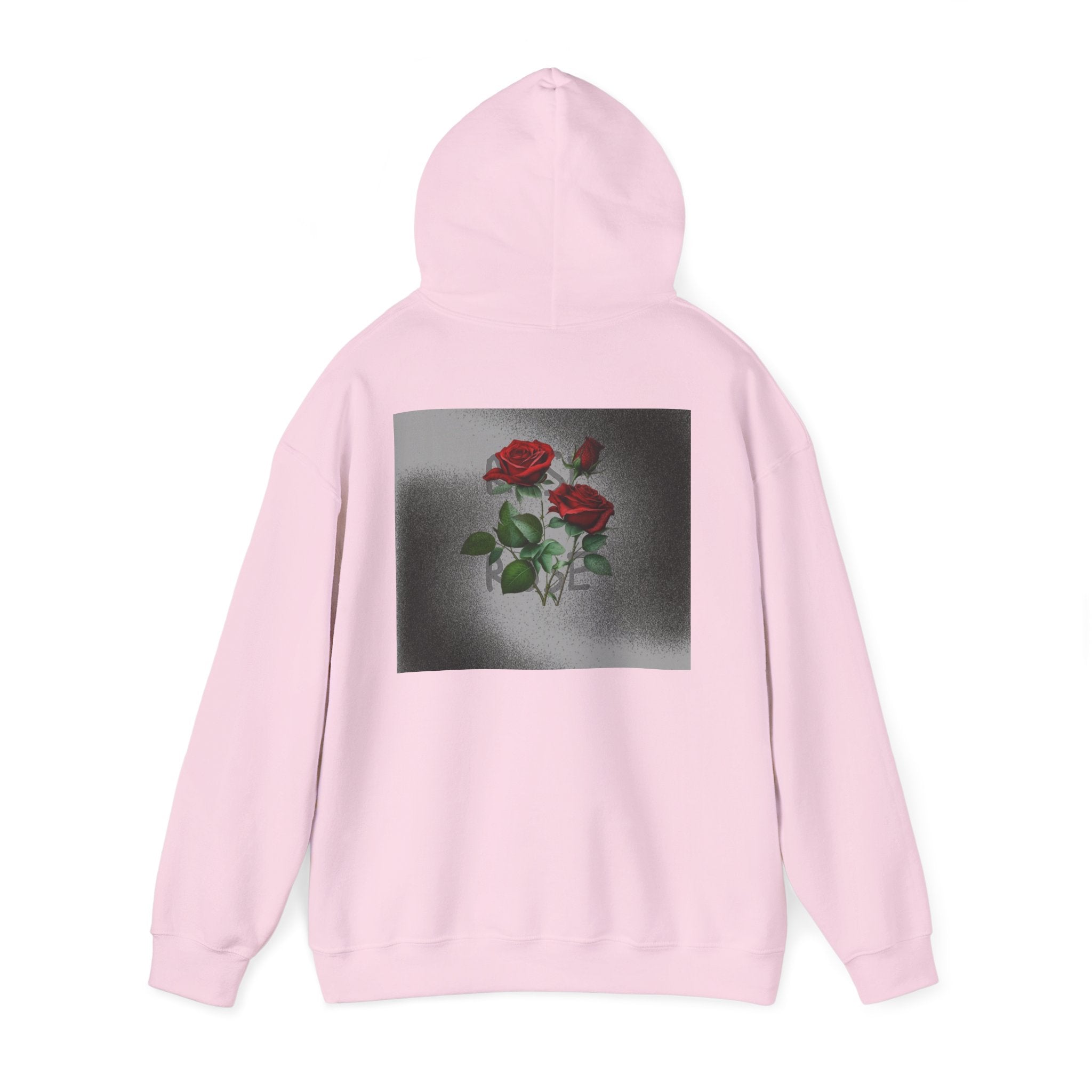 Rose Bloom Hoodie — Vintage Red Roses Graphic Pullover