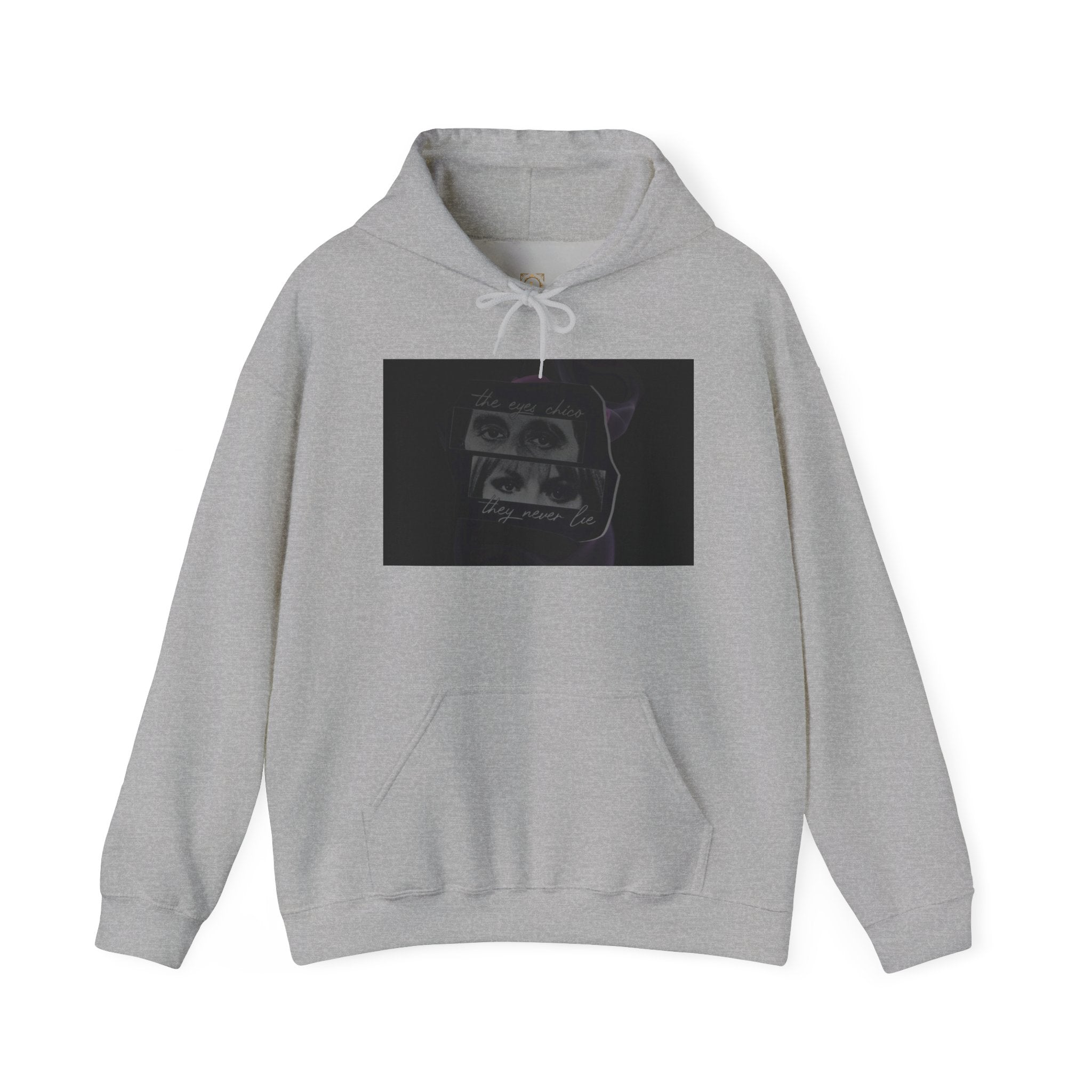 Surreal Triple-Eyes Hoodie — Dark Artistic Graphic Sweatshirt