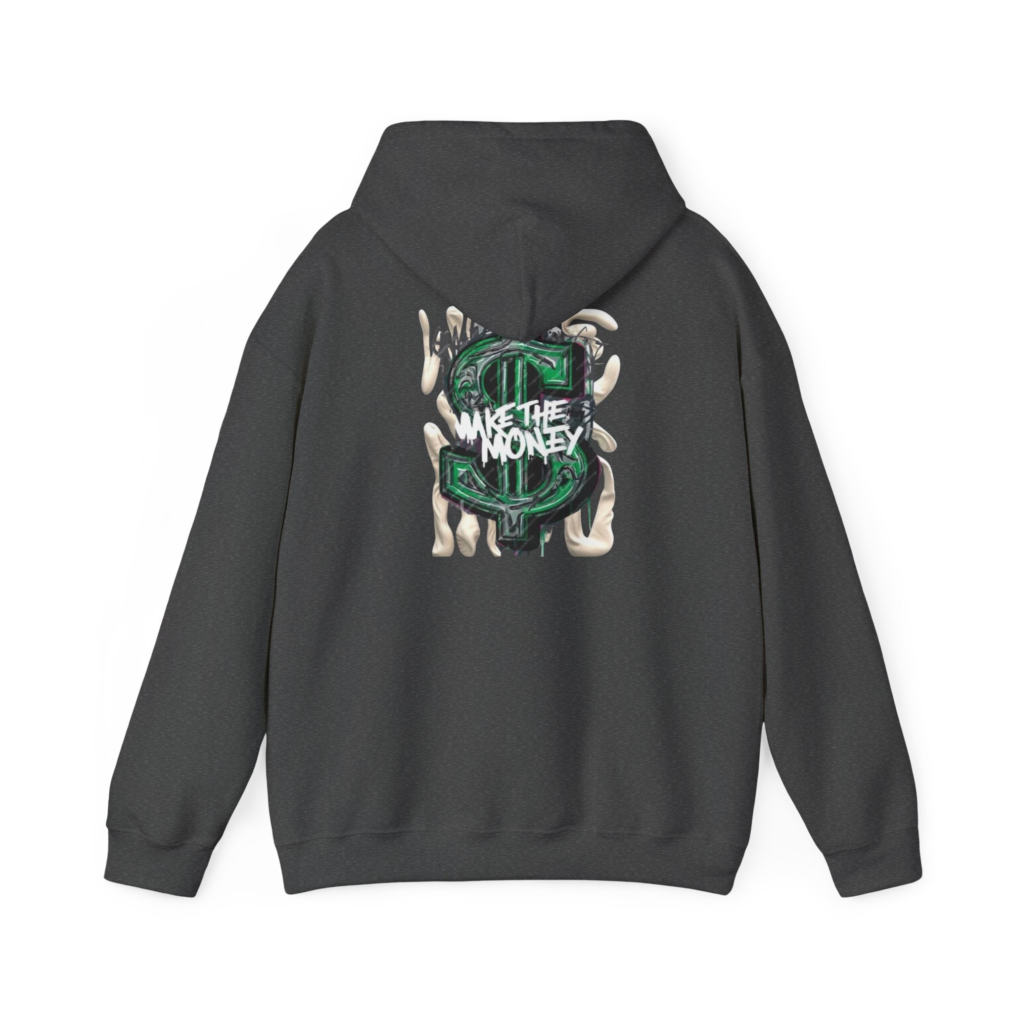 Make The Money Hoodie — Green Dollar Sign Graphic Pullover