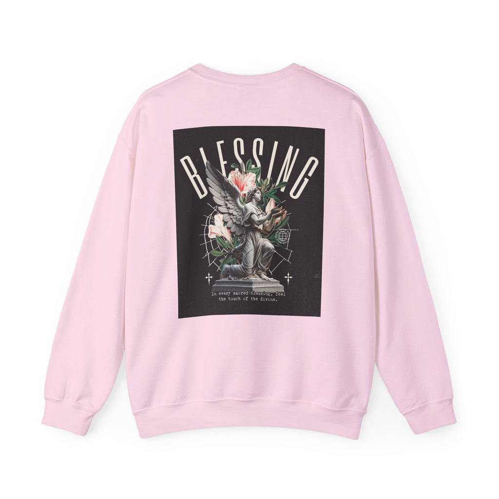 Blessing Statue Graphic Sweatshirt