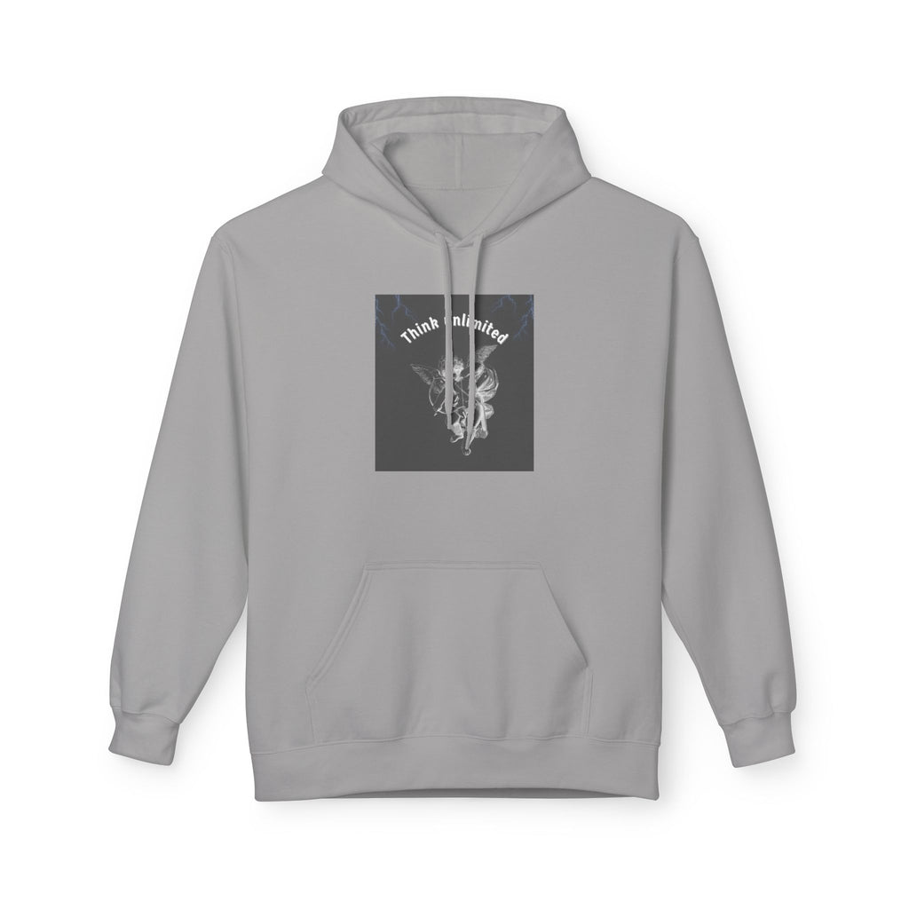 Think Unlimited Hoodie — Inspirational Angel Graphic Pullover