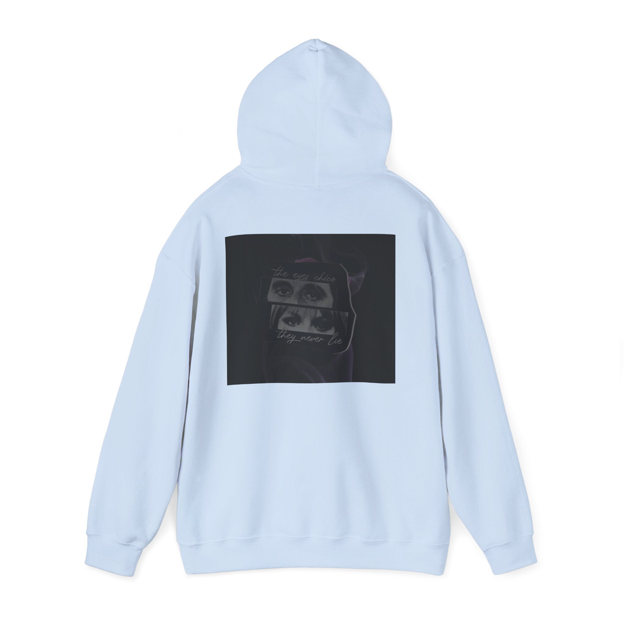 Surreal Triple-Eyes Hoodie — Dark Artistic Graphic Sweatshirt