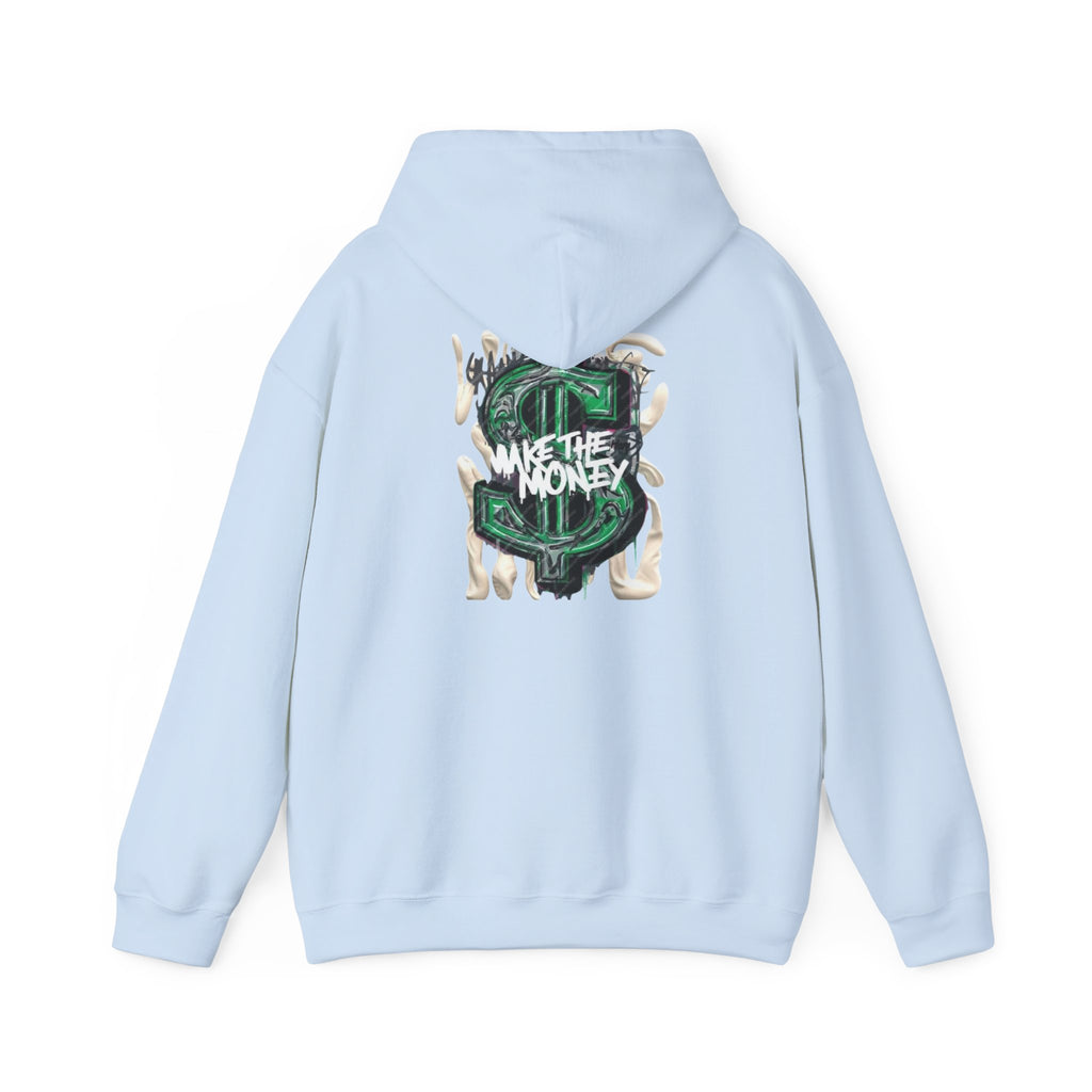 Make The Money Hoodie — Green Dollar Sign Graphic Pullover