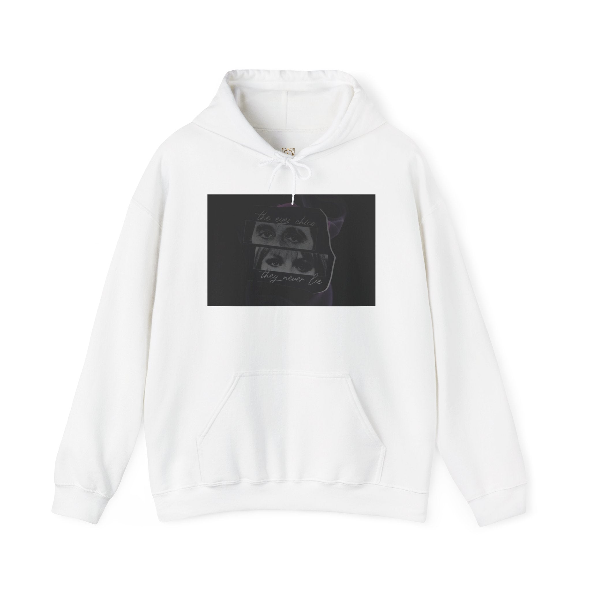 Surreal Triple-Eyes Hoodie — Dark Artistic Graphic Sweatshirt