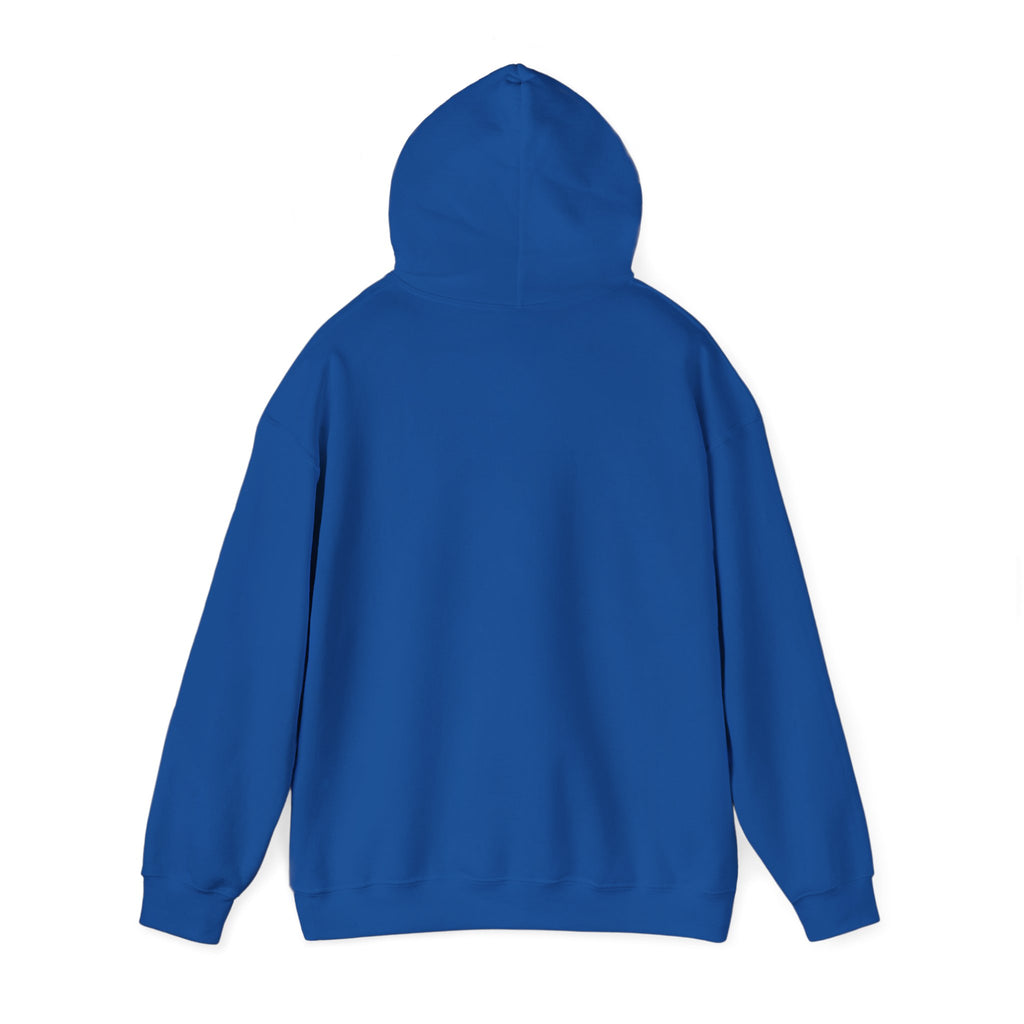 Boglebear Graphic Hoodie — Retro Blue Bear Design