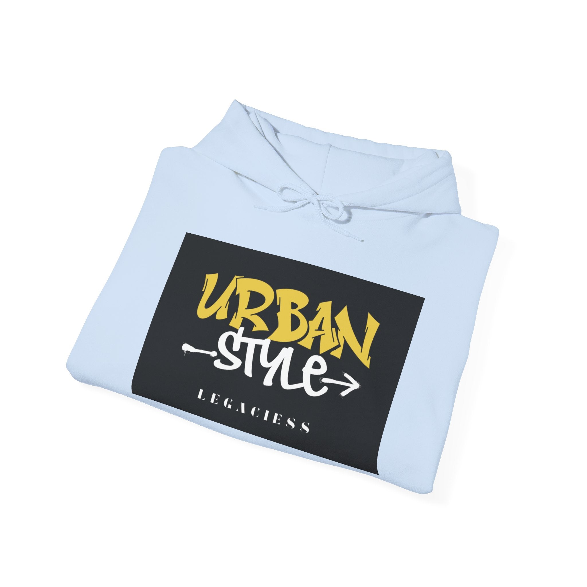 Urban Style Hoodie — 'URBAN STYLE' Graffiti Logo Streetwear Pullover