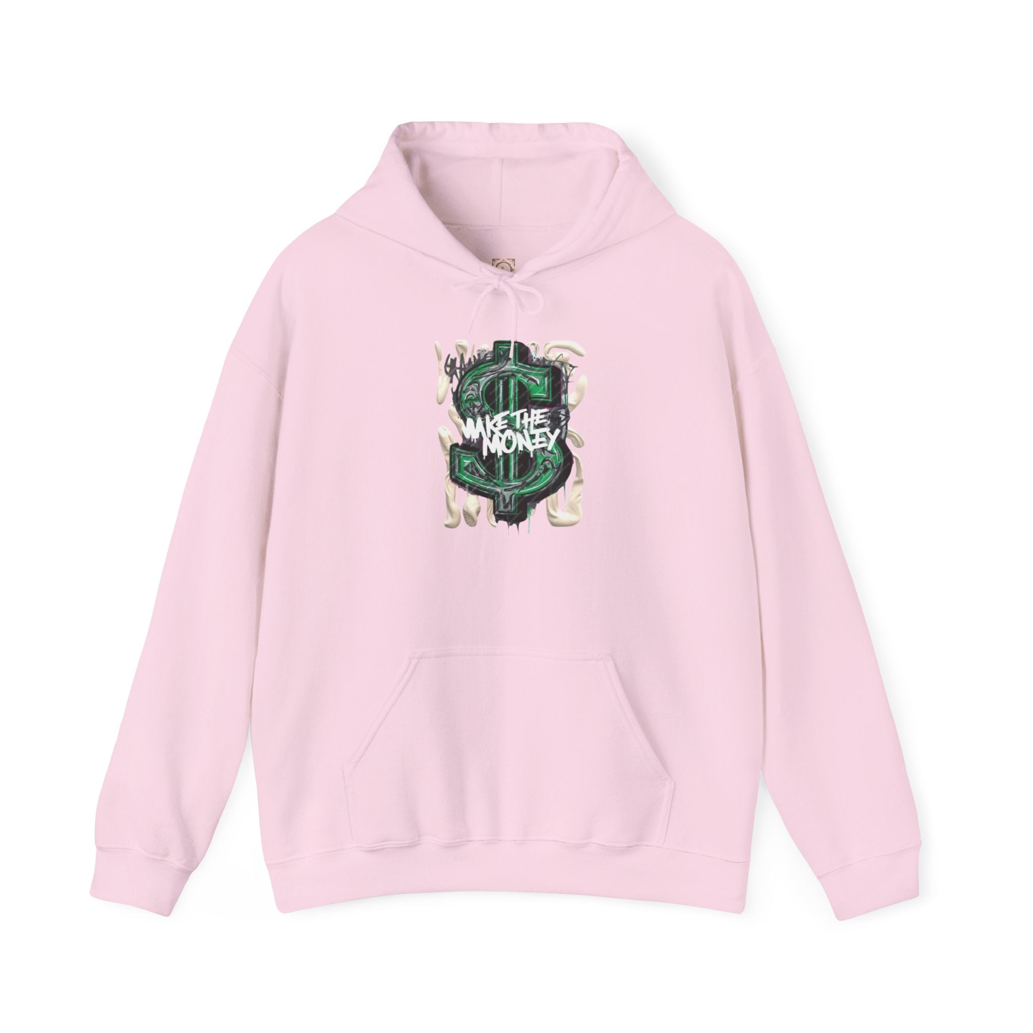 Make The Money Hoodie — Green Dollar Sign Graphic Pullover