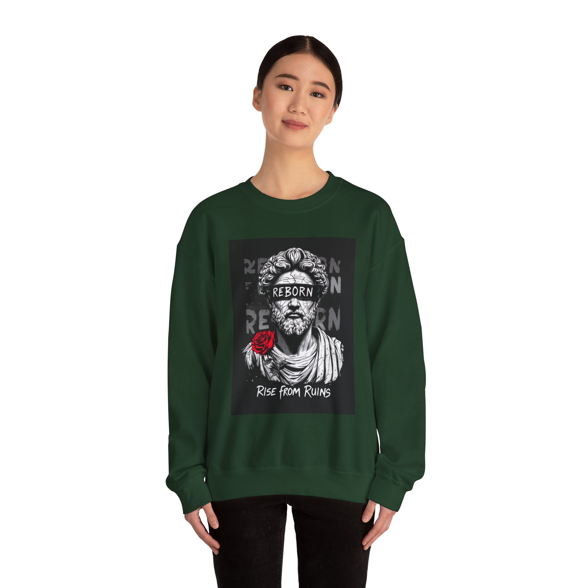 Reborn 'Rise From Ruins' Crewneck Sweatshirt