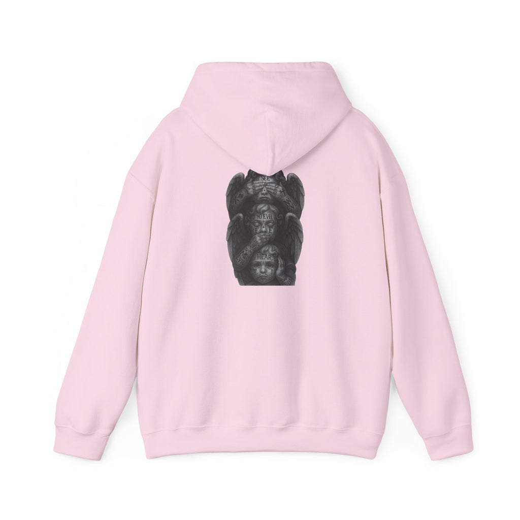 Statue Headstack Hoodie — Gothic Sculpture Art Pullover