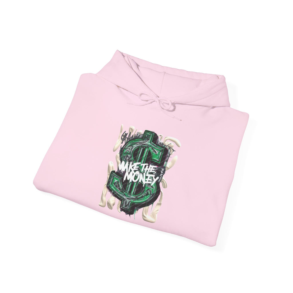 Make The Money Hoodie — Green Dollar Sign Graphic Pullover