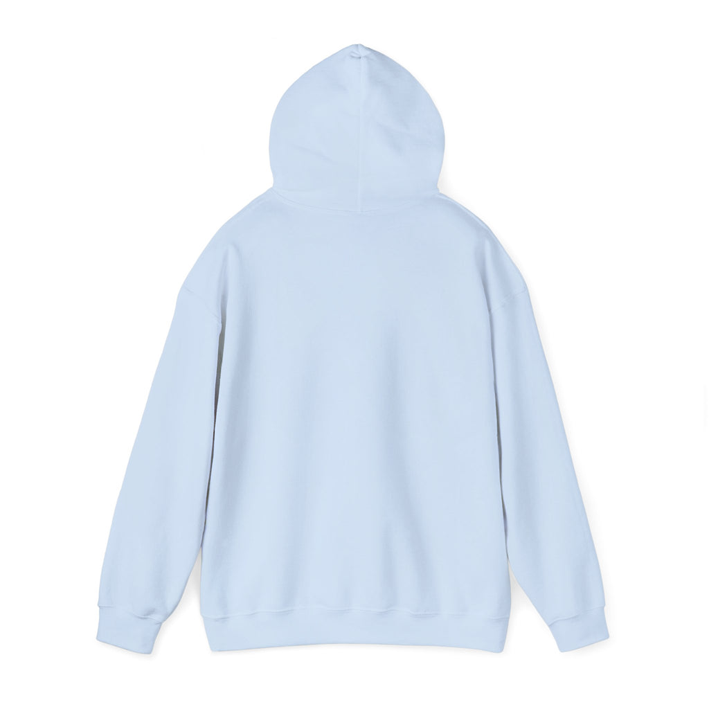Boglebear Graphic Hoodie — Retro Blue Bear Design