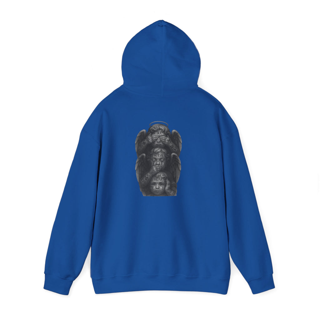 Statue Headstack Hoodie — Gothic Sculpture Art Pullover