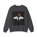 Angel Wings & Dripping Crown Crewneck Sweatshirt