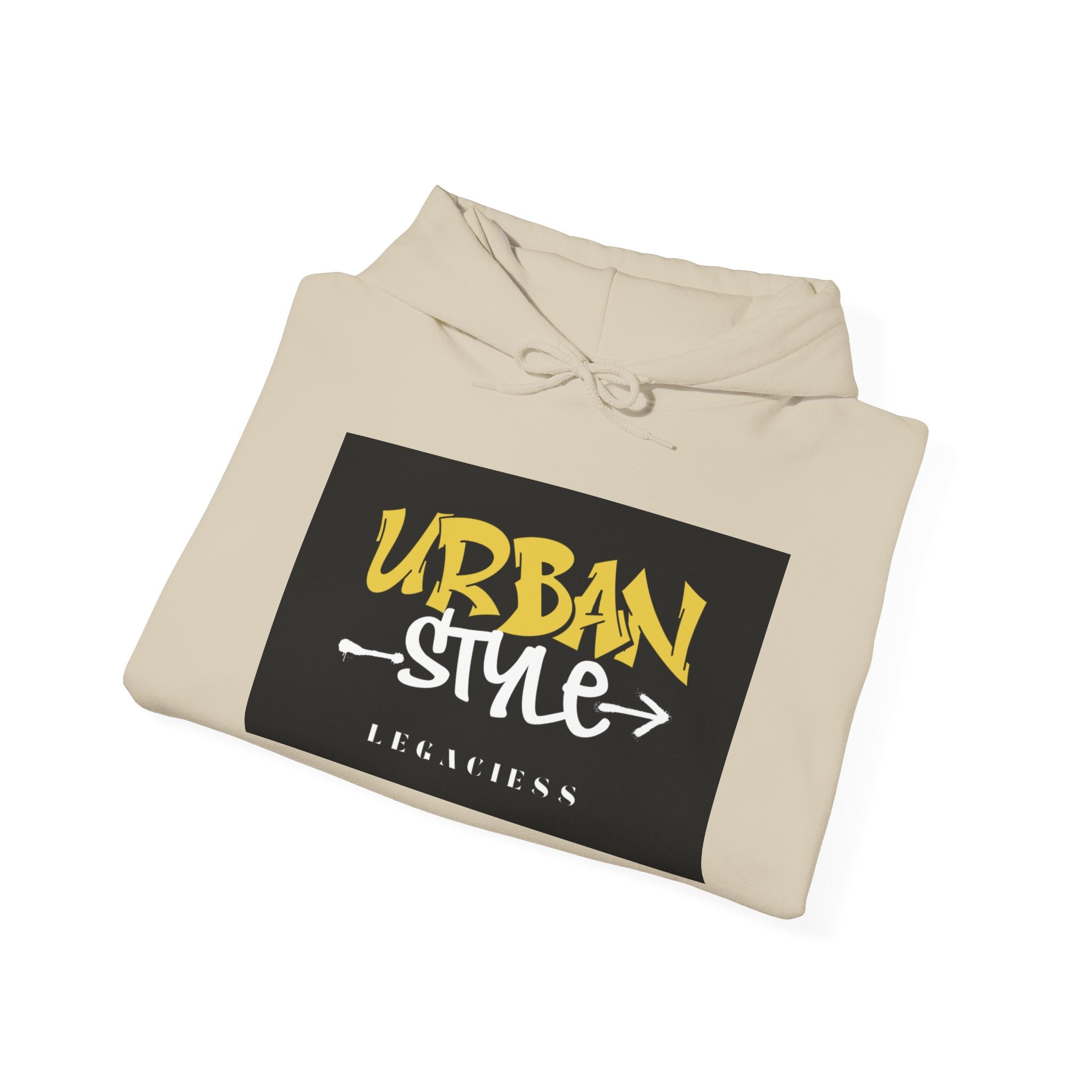 Urban Style Hoodie — 'URBAN STYLE' Graffiti Logo Streetwear Pullover