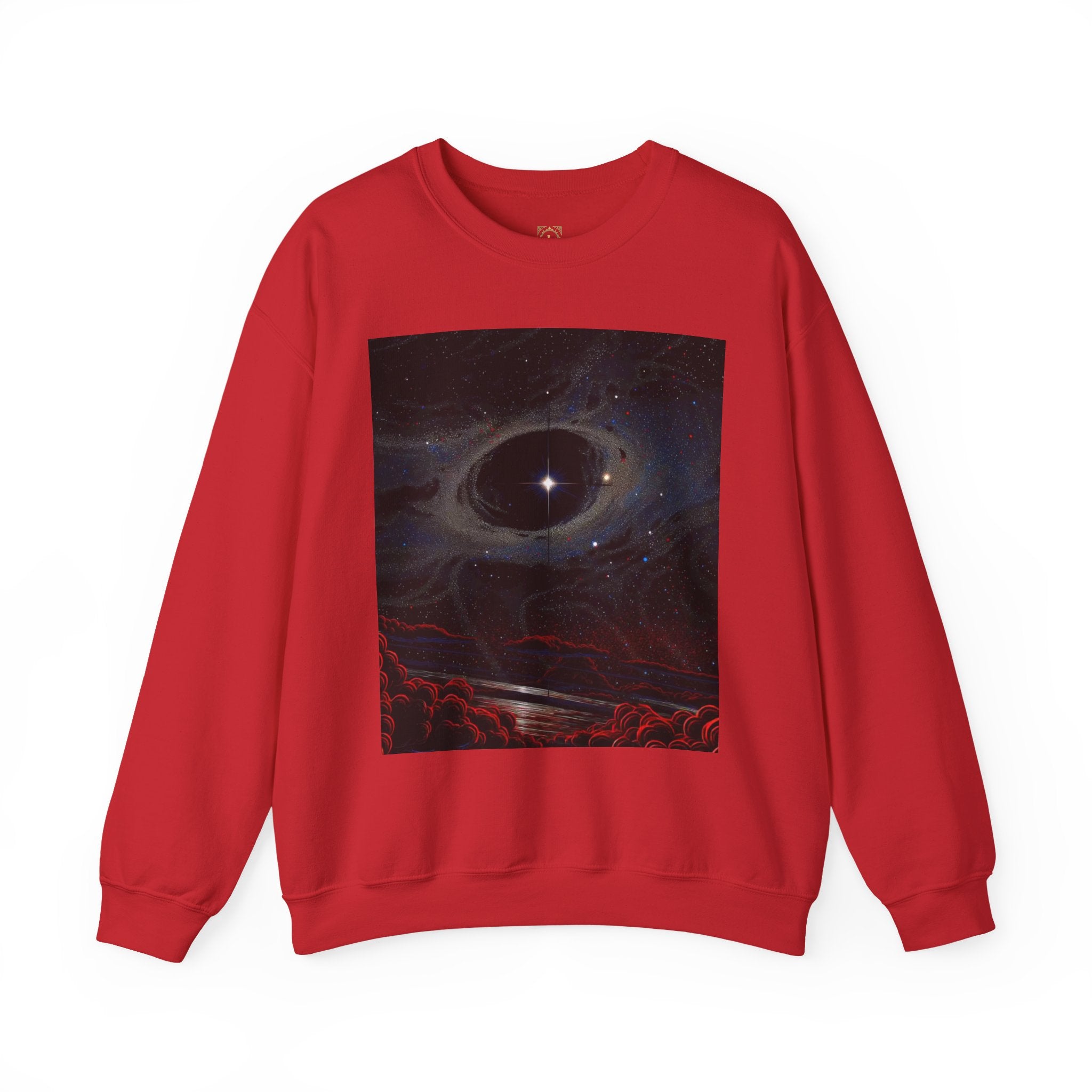 Cosmic Eclipse Crewneck Sweatshirt — 'Legaciess' Logo Back