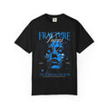 Graphic T-Shirt — "Fracture Voices" Blue Face Design (Back "Legaciess" Logo)