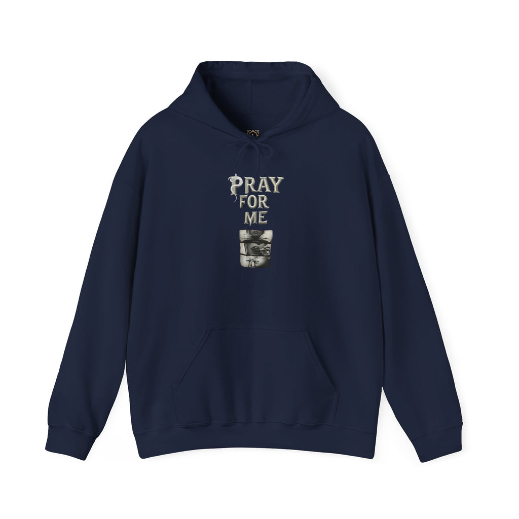 Hoodie — 'Pray For Me' Graphic Pullover