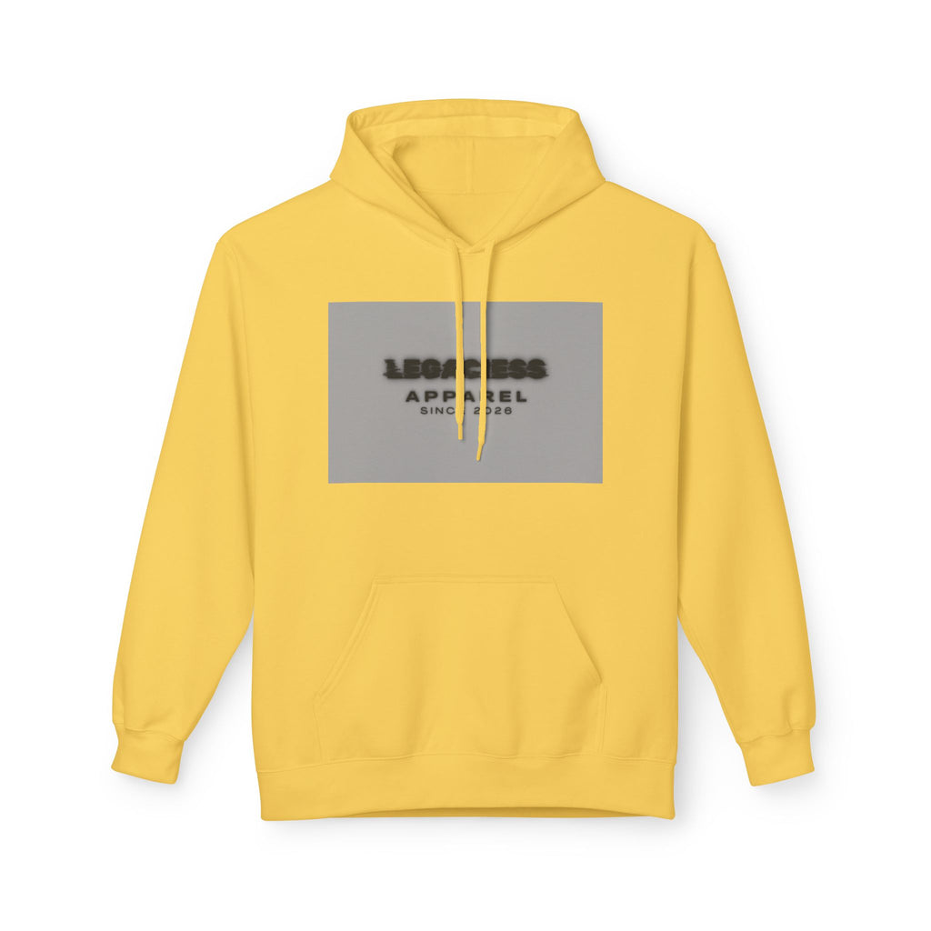 Hoodie — 'Legacies Apparel Since 2028' Minimal Logo Pullover